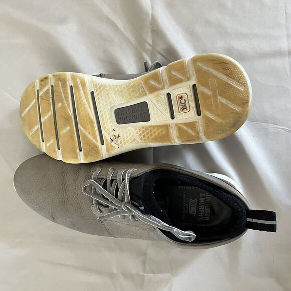 Johnston & Murphy XC4 Prentiss Plain Toe Waterproof Sneaker, Gray Nubuck- 9.5 - Picture 6 of 10